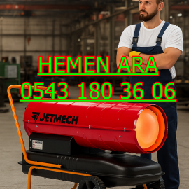JETMAK 50 KW Bacasız Mazotlu Isıtıcı Isımak Tip