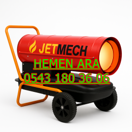 Jetmech 50KW Bacasız Mazotlu Isıtıcı Isımak Tip