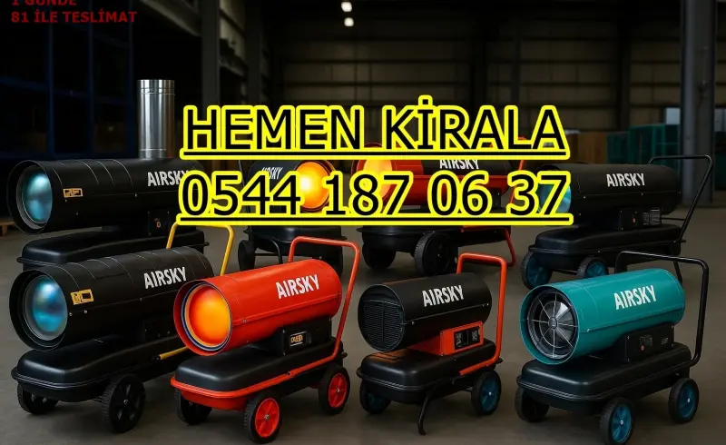 Erzincan MAZOTLU ISITICI KİRALAMA ISIMAK
