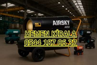 AIRSKY AE50 Bacasız Mazotlu Isıtıcı Isımak Tip