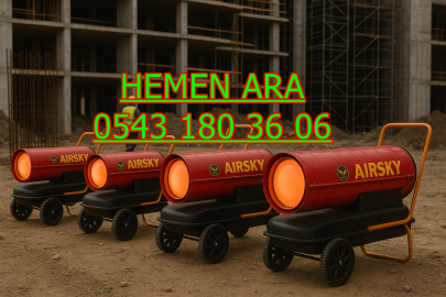 Jetmech 53 KW Bacasız Mazotlu Isıtıcı Isımak Tip
